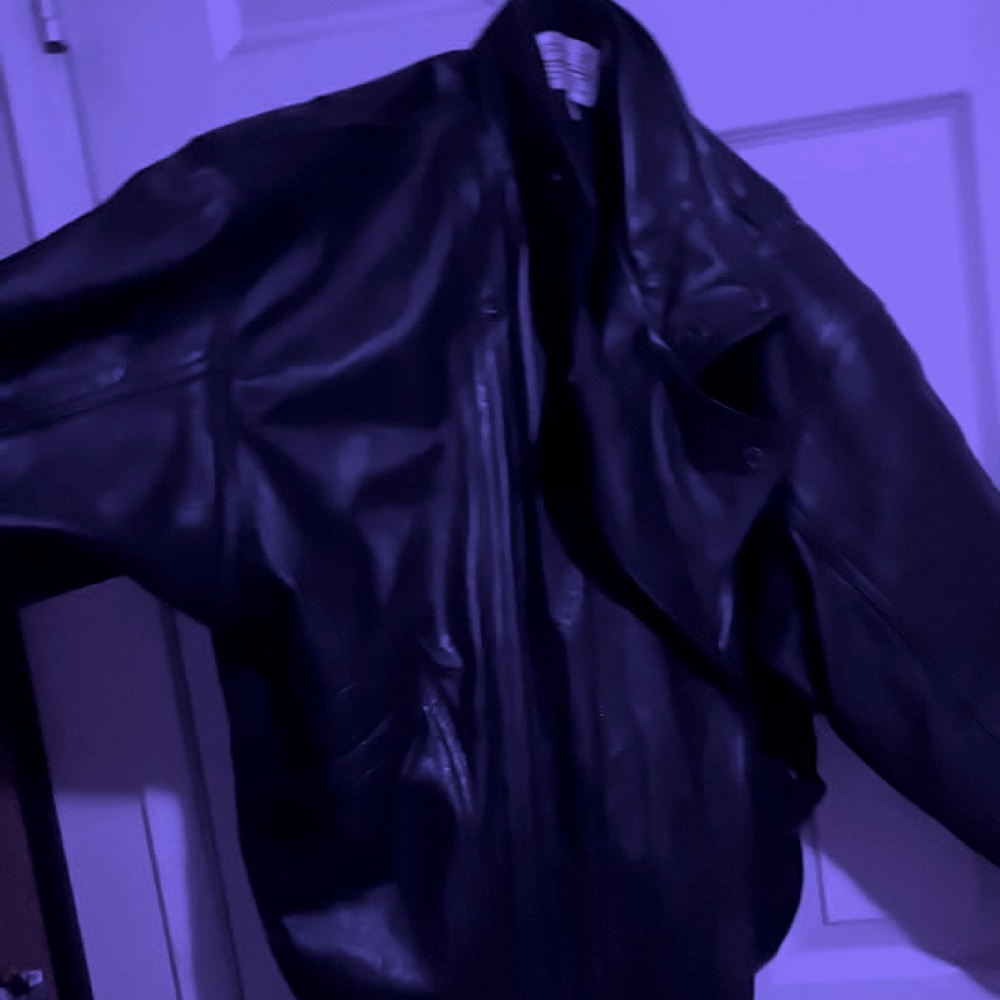 Leather jacket